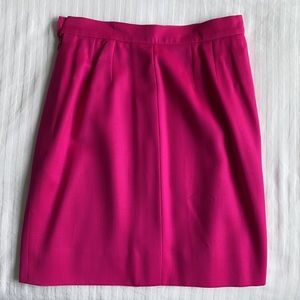 YSL pink pencil skirt